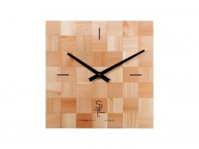 Часы настенные SLT 5197 CHESS WOOD в Жуланке - zhulanka.mebel-nsk.ru | фото