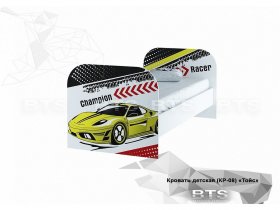 Кровать детская Тойс Champion КР-08 (BTS) в Жуланке - zhulanka.mebel-nsk.ru | фото