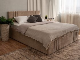 Кровать двуспальная 1,4м с подъем. мех. Леванте в Жуланке - zhulanka.mebel-nsk.ru | фото