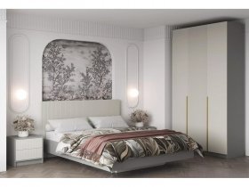 Кровать двуспальная 1,6м КР-002 Селена в Жуланке - zhulanka.mebel-nsk.ru | фото