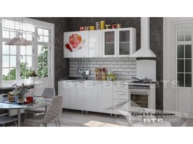 Кухонный гарнитур Айс-крим в Жуланке - zhulanka.mebel-nsk.ru | фото