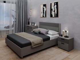 Модульная спальня Лион в Жуланке - zhulanka.mebel-nsk.ru | фото
