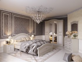 Модульная спальня Николь (Мебельград) в Жуланке - zhulanka.mebel-nsk.ru | фото