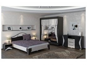 Модульная спальня Верона (Линаура) в Жуланке - zhulanka.mebel-nsk.ru | фото