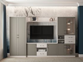 Модульная стенка Босфор в Жуланке - zhulanka.mebel-nsk.ru | фото