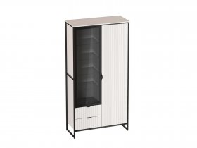 Шкаф 2 дв 2 ящ Нора (персидский жемчуг) (гостиная) в Жуланке - zhulanka.mebel-nsk.ru | фото