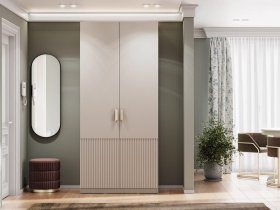 Шкаф двухстворчатый Эккервуд (Нью) (меланж) в Жуланке - zhulanka.mebel-nsk.ru | фото