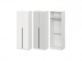 Шкаф ШК-75 Эккервуд (белый) в Жуланке - zhulanka.mebel-nsk.ru | фото