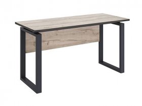 Стол офисный Ст077.0_140 Гермес лофт (дуб крафт серый) в Жуланке - zhulanka.mebel-nsk.ru | фото