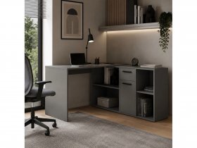 Стол письменный Лайт 03.245 (темно-серый) в Жуланке - zhulanka.mebel-nsk.ru | фото