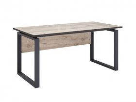 Стол руководителя Ст075.0 Гермес лофт (дуб крафт серый) в Жуланке - zhulanka.mebel-nsk.ru | фото