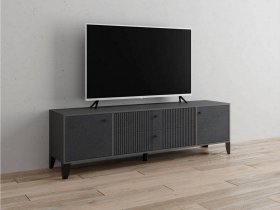 Тумба под ТВ Парус-10 (графит/гранит лофт) в Жуланке - zhulanka.mebel-nsk.ru | фото